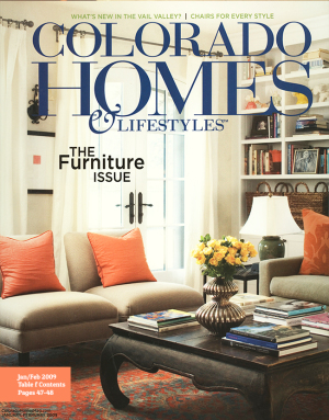 Colorado Homes & Lifestyles JANUARY 2009 – Interior Design