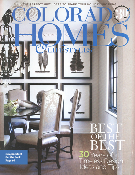 Colorado Homes & Lifestyles December 2010 – Interior Design
