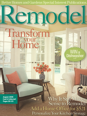 Remodel Magazine AUGUST 2008 - Interior Design