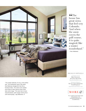 Colorado Homes & Lifestyles JANUARY 2015 – Interior Design